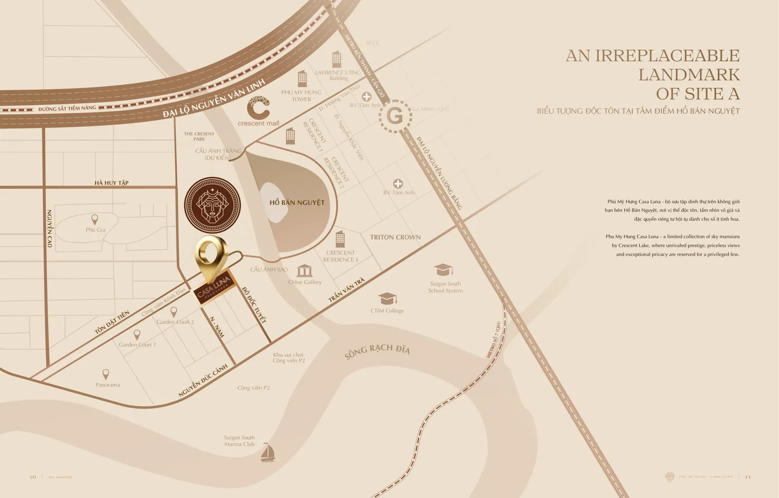 Vị trí dự án Casa luna